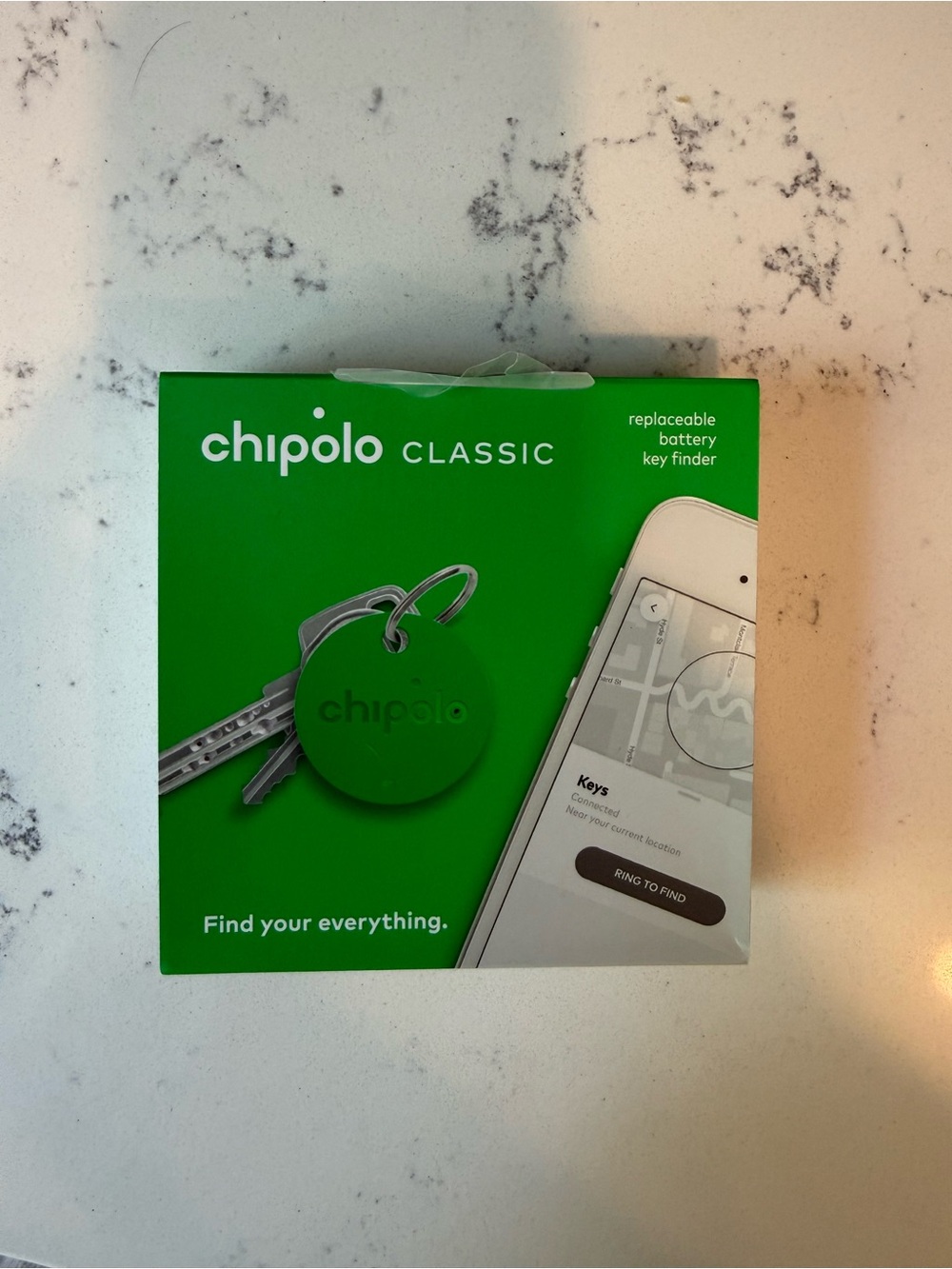Chipolo Classic Bluetooth Key Finder – Green (New in Box)